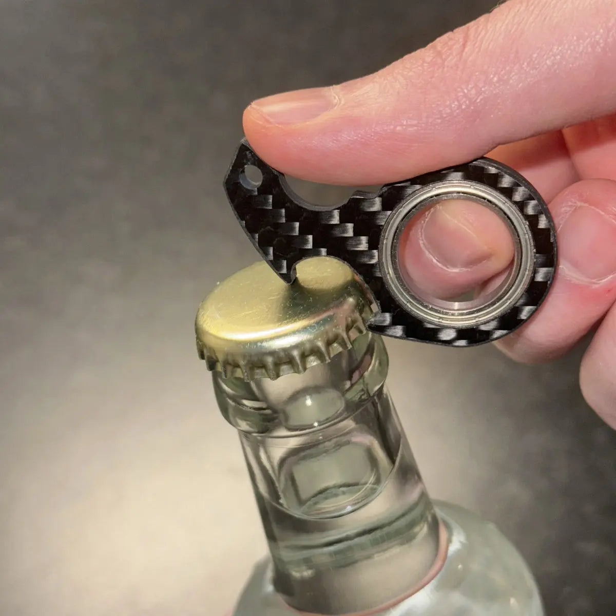 Porte-clés NinjaSpinner en fibre de carbone