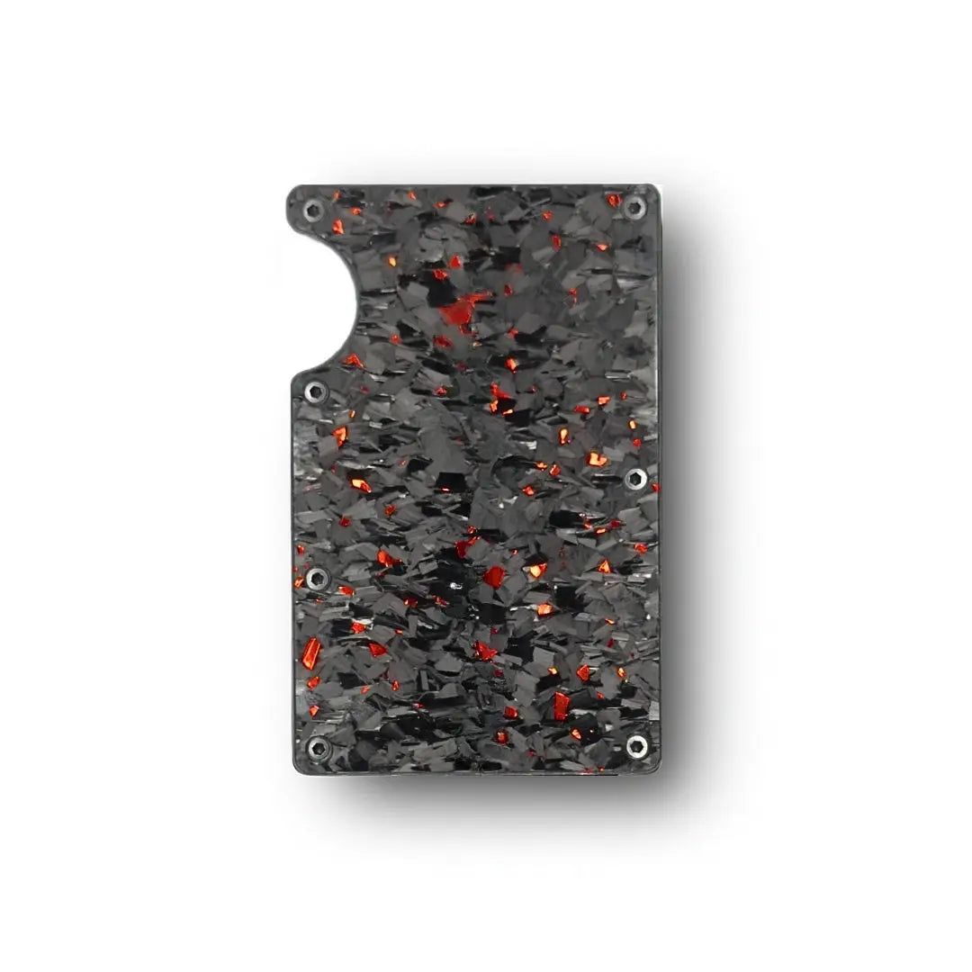 Portefeuille RFID en fibre de carbone