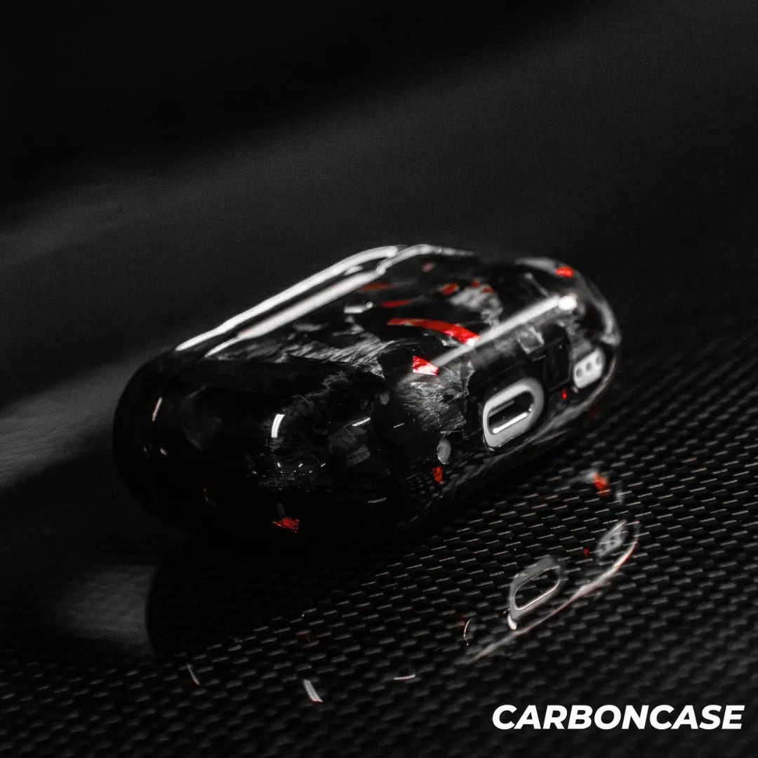 Étui AirPods en fibre de carbone
