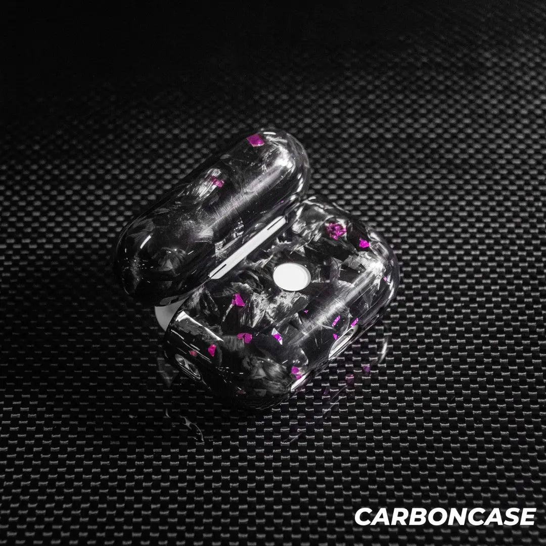 Étui AirPods en fibre de carbone
